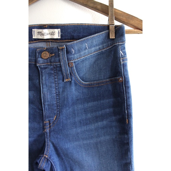 Madewell Cali Demi-Boot Jeans in Marco Wash 25/0 Frayed Raw Hems - Picture 5 of 11